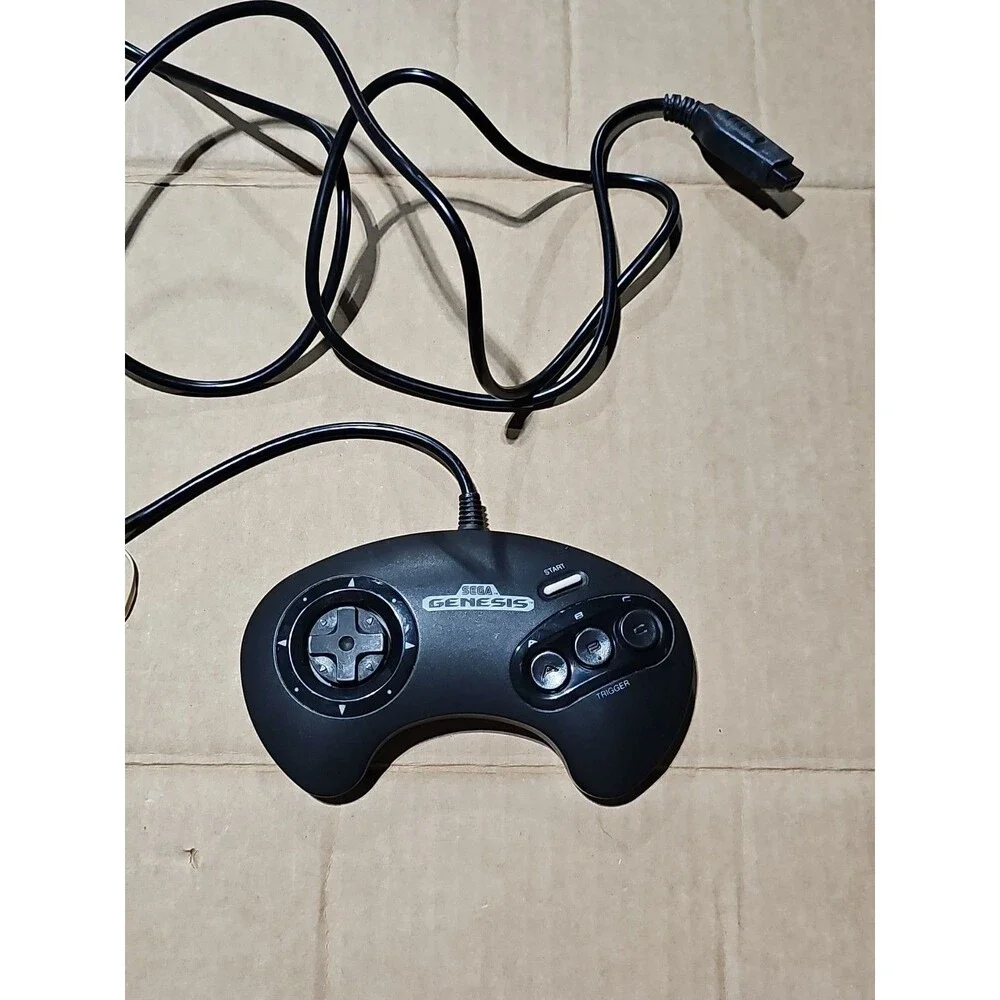 OEM Sega Genesis Controller 3-Button Official Model 1650 Gamepad Tested